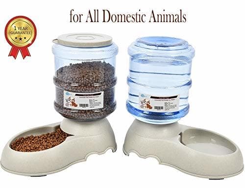 Producto YGJT Comederos Automáticos de Alimentos/Fuente de Agua Automática para Perros Gatos y