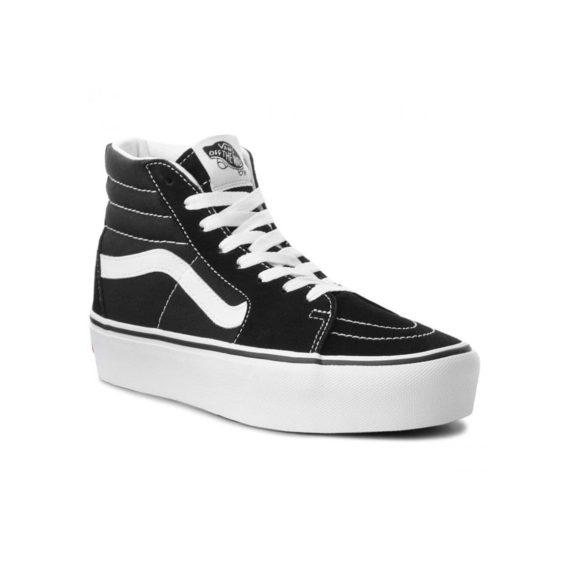 Fashion Vans Sk8 Hi Platform Calzado Black