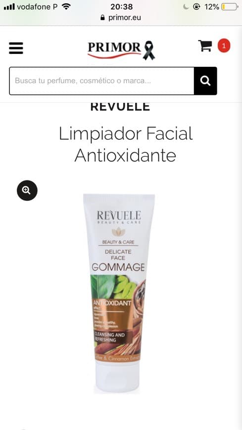 Moda Limpador facial antioxidante 