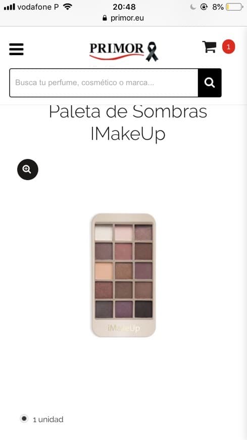 Fashion Paleta de sombras IMakeUp