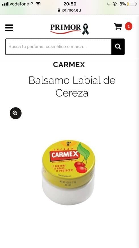 Fashion BALSAMO LABIAL DE CEREZA Carmex