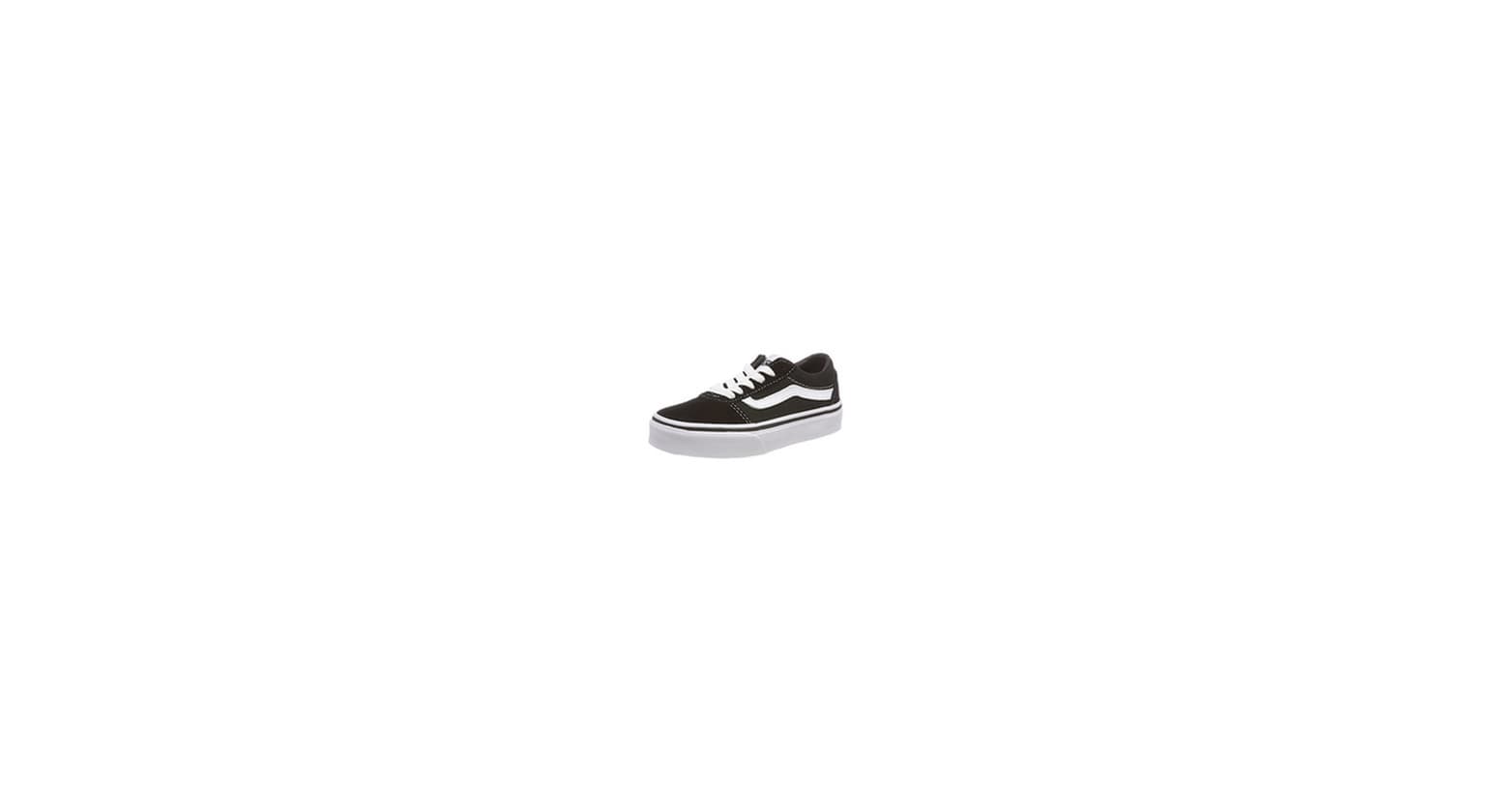 Moda Vans Ward Suede/Canvas, Zapatillas Unisex Niños, Negro