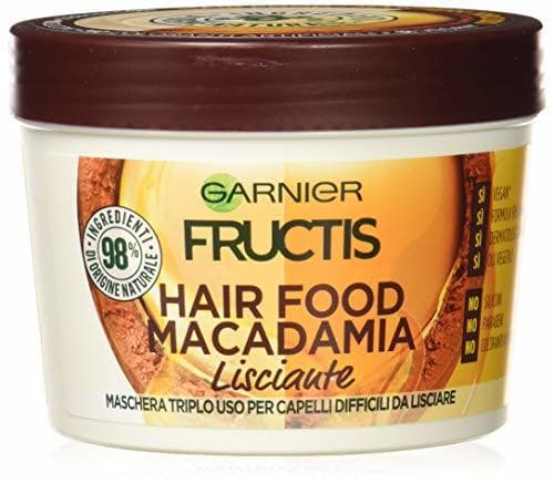 Beauty Garnier Fructis Hair Food - Máscara 3 en 1 con fórmula vegana