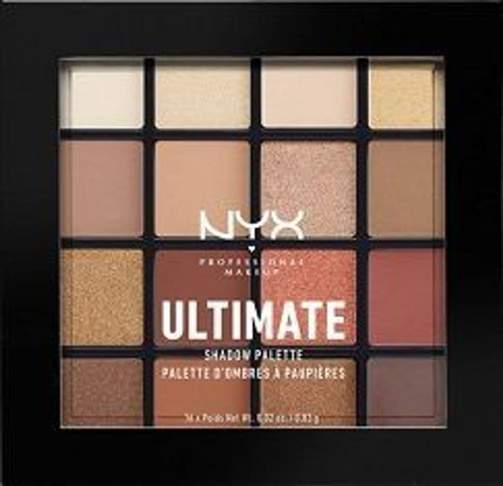 Beauty NYX Professional Makeup Paleta de sombra de ojos Ultimate Shadow Palette, Pigmentos