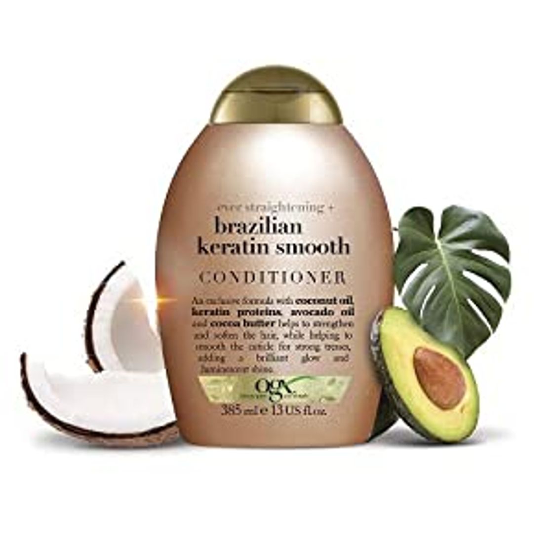 Beauty OGX - Champú Keratina Brasileña con una combinación exótica de ingredientes exclusiva