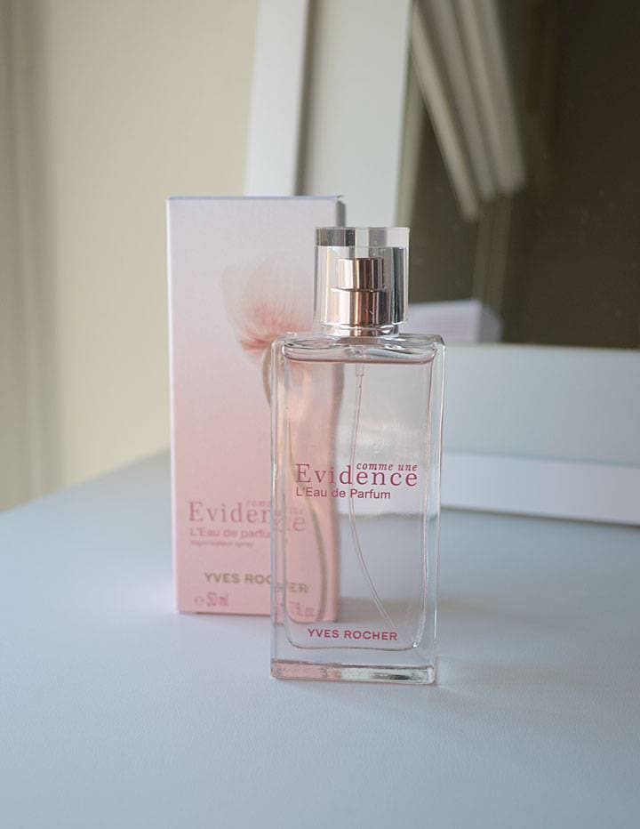 Beauty Agua de perfume como una evidencia