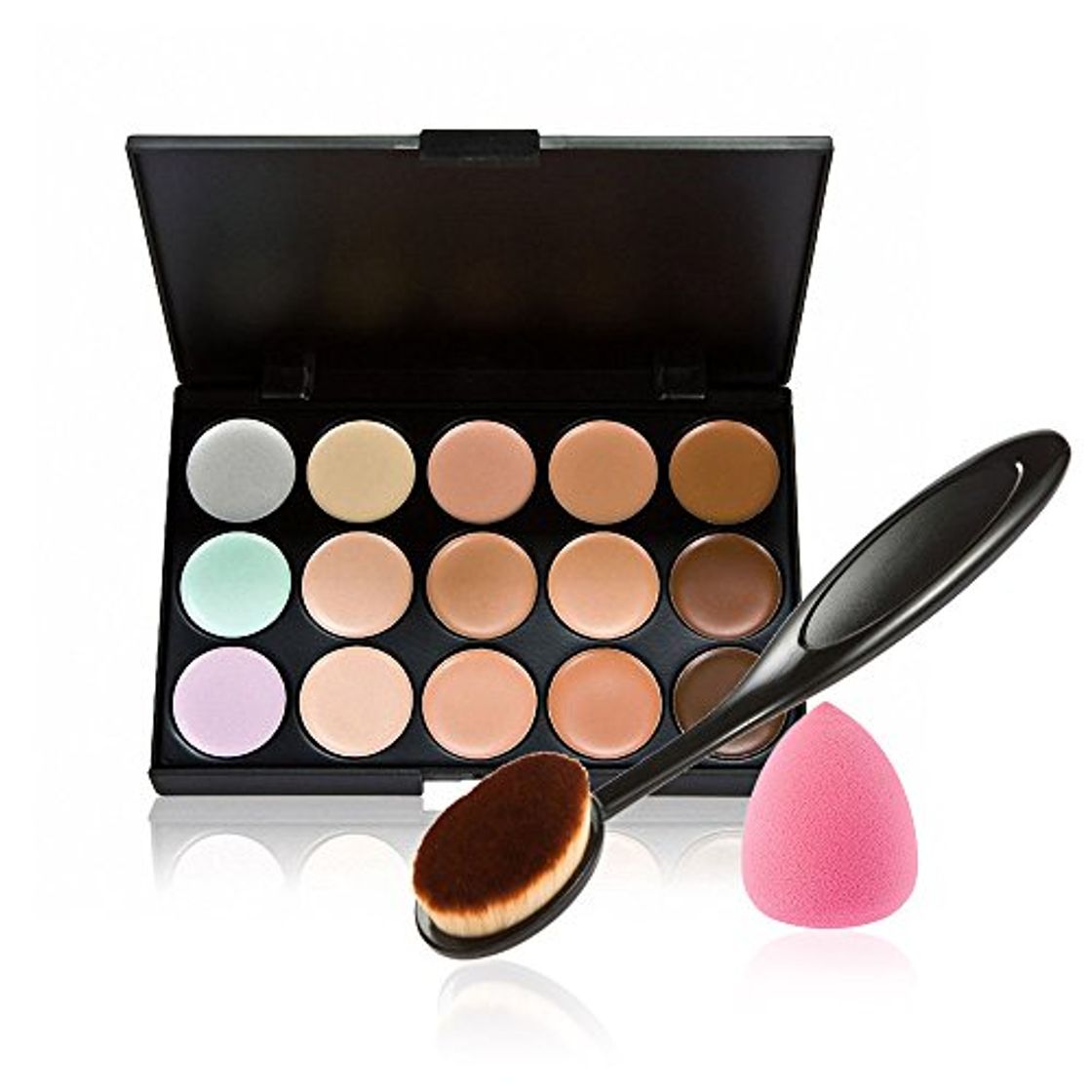 Product Anself - Set de Paleta de Corrector de Maquillaje 15 Colores