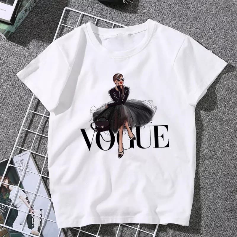 Moda T-shirt Vogue 