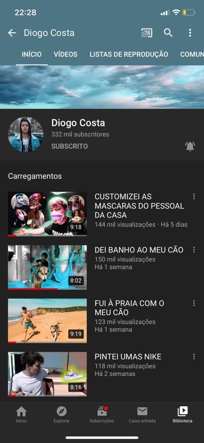 Moda Canal do Diogo Costa 