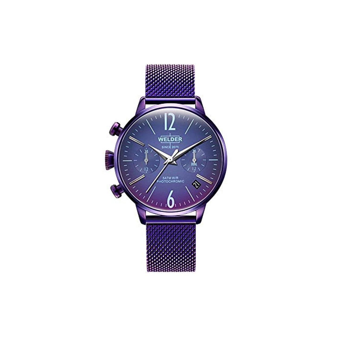 Product Welder Moody Reloj para Mujer Analógico de Cuarzo con Brazalete de Acero Inoxidable WWRC740