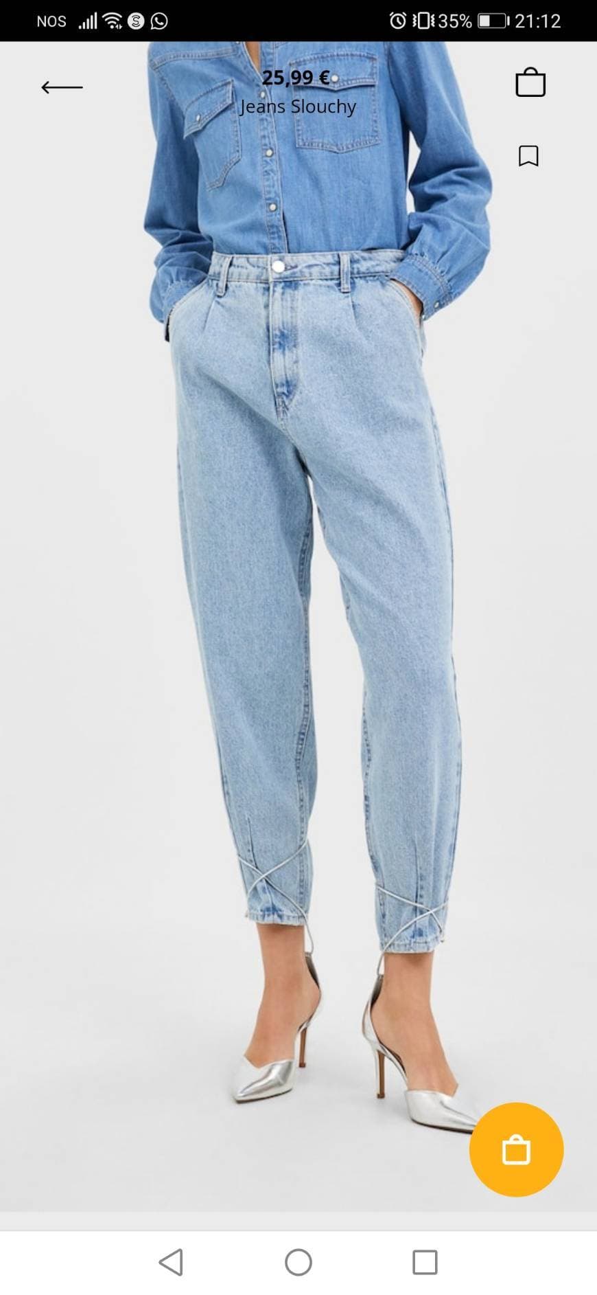 Moda Jeans slouchy 