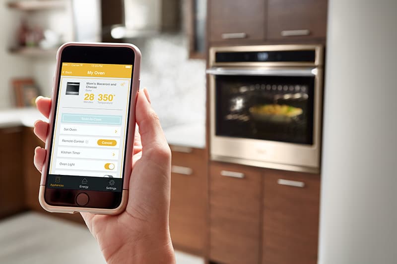 Producto Connected Wall Hub Oven da Whirlpool