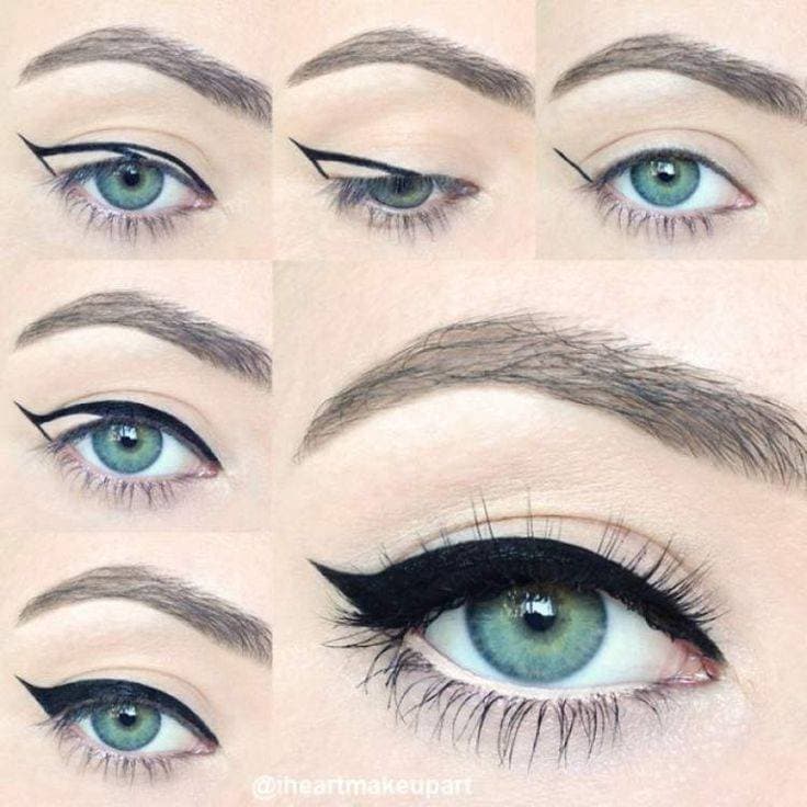 Moda Para fazer o eyeliner