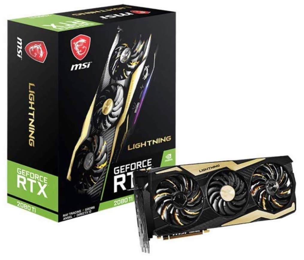 Producto MSI RTX 2080 TI Lightning Z