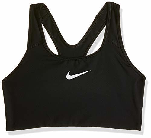 Fitness Nike W Np Pro Classic Swoosh Bra, Sujetador deportivo para Mujer, Negro