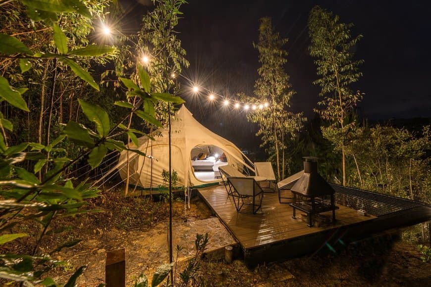 Lugar Cantú Glamping Colsubsidio