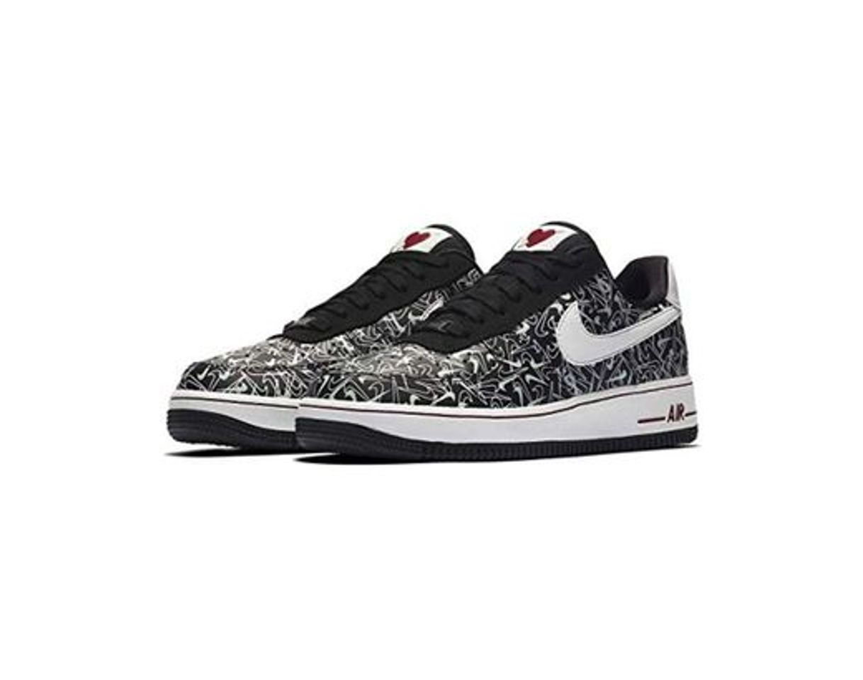 Moda Nike Air Force 1 '07 Premium SE Valentines Day Negro Size