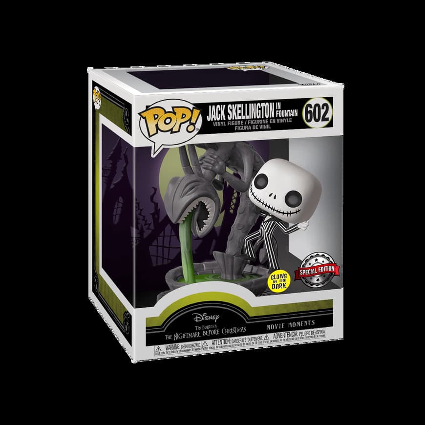 Product Funko POP! Disney Jack Skellington in Fountain GITD