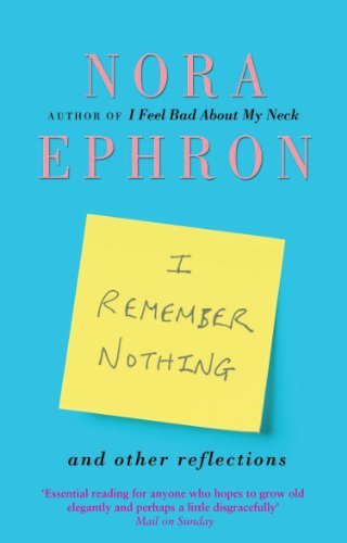 Book I Remember Nothing and other reflections