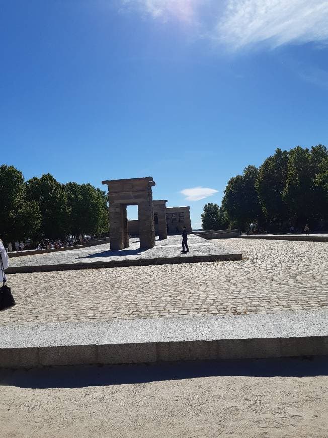 Lugar Templo de Debod