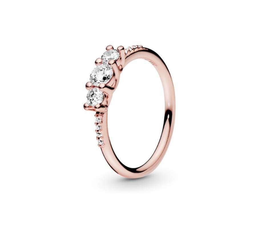 Moda Anel Sparkling Elegance Pandora Rose 