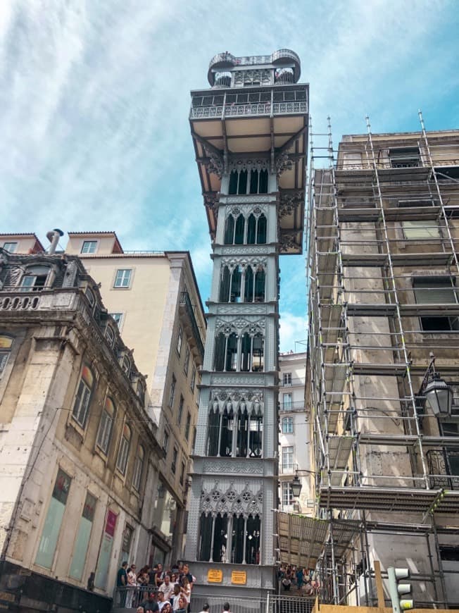 Lugar Elevador de Santa Justa