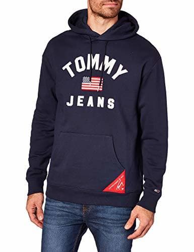 Place Tommy Hilfiger TJM Americana Hoodie Sudadera Deportiva, Azul