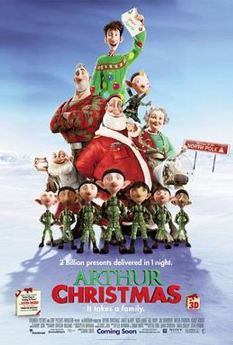 Película Pelicula arthur christmas