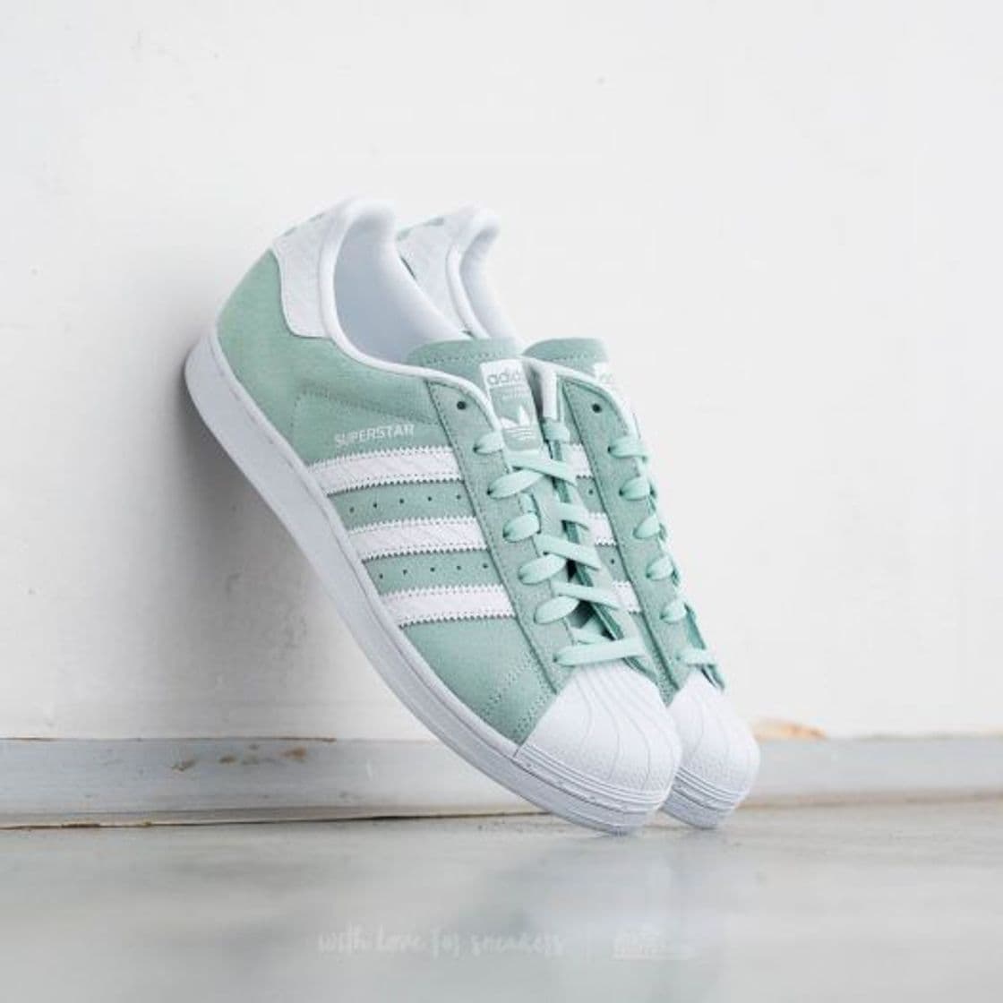 Fashion Adidas Superstar W Ice Mint/ Ftw White/ Ftw White | Footshop