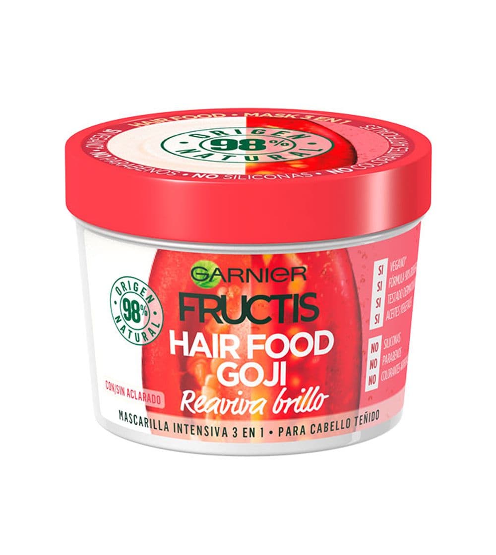 Fashion Garnier Fructis Goji Hair Food máscara hidratante 