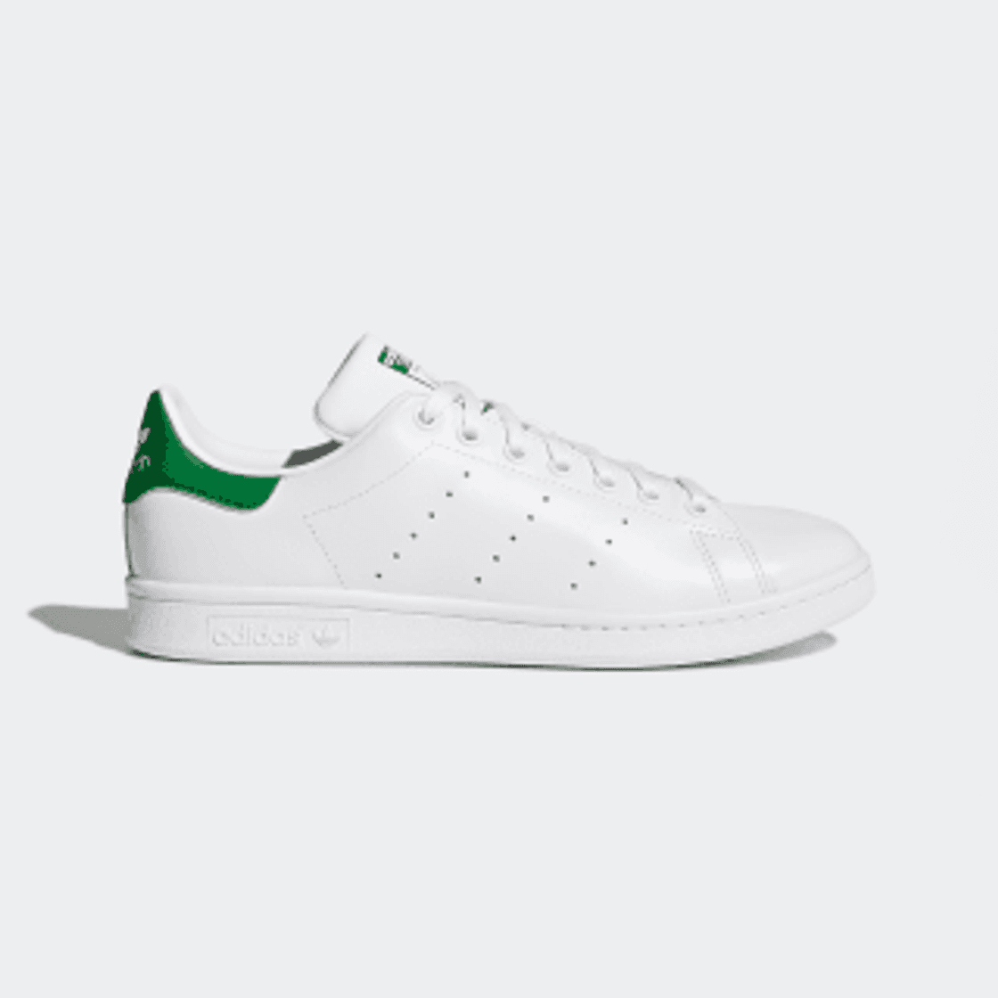 Fashion Stan Smith White & Green Tennis Shoes | adidas 