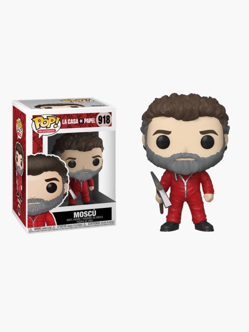 Game Funko- Pop TV: La Casa de Papel-Moscow Collectible Figure, Multicolor