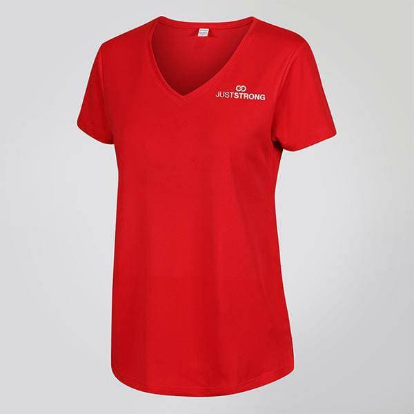 Moda Fire red v neck

