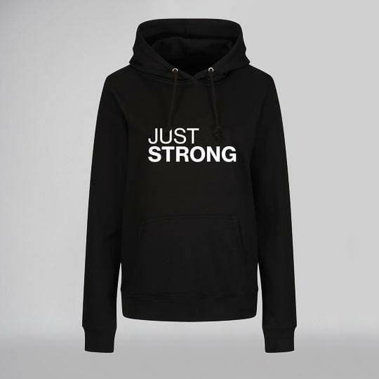 Moda Just strong statement hoodie

