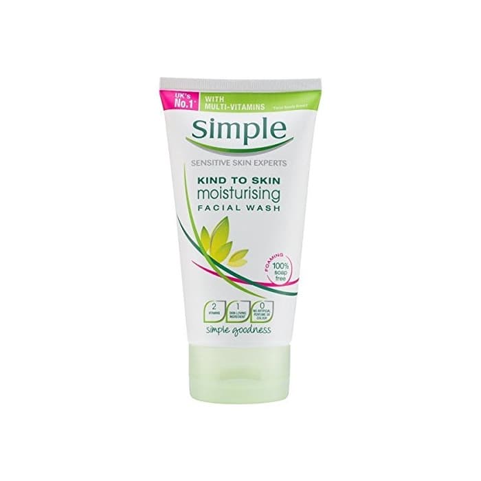 Belleza Simple Moist Espuma de lavado facial