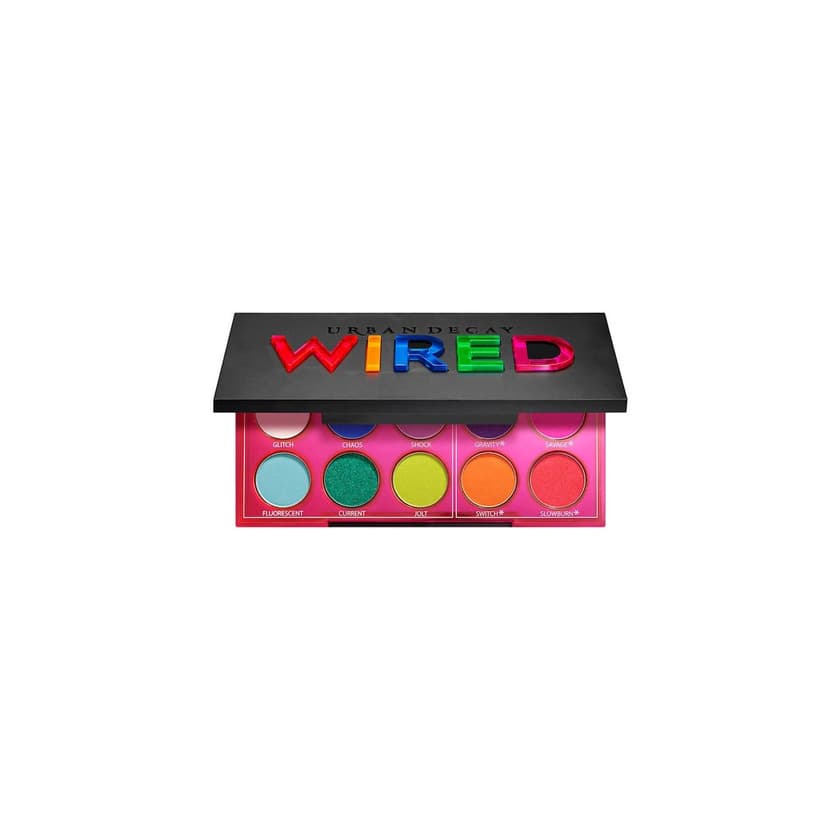 Product Wired Eyeshadow sombra da paleta da sombra