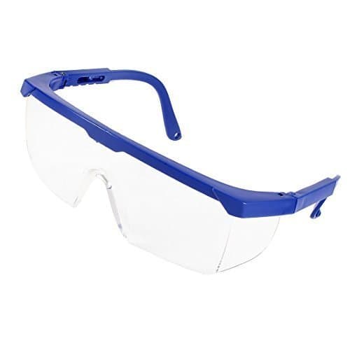 Place DealMux Brazos ajustables Claro Uni-protectora de la lente Gafas de seguridad Gafas