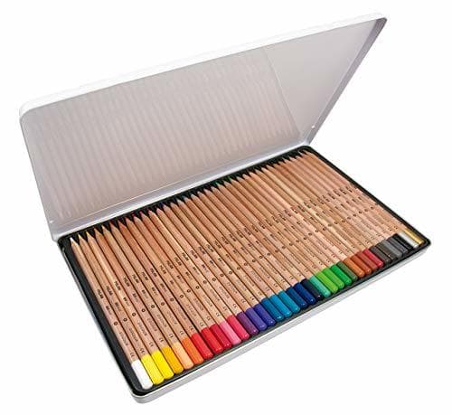 Producto Caja metálica 36 lápices de colores con mina grande Ø3