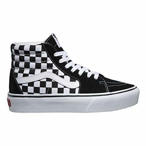 Moda Vans Sk8 Hi Platform Calzado Checkerboard