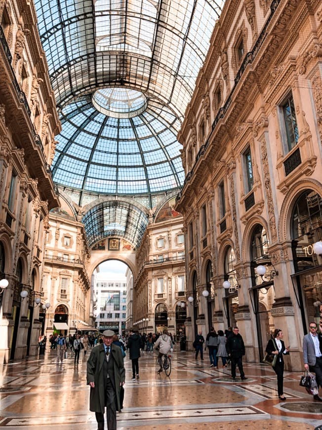 Lugar Galería Vittorio Emanuele II