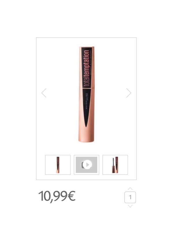 Producto Rímel Maybelline 