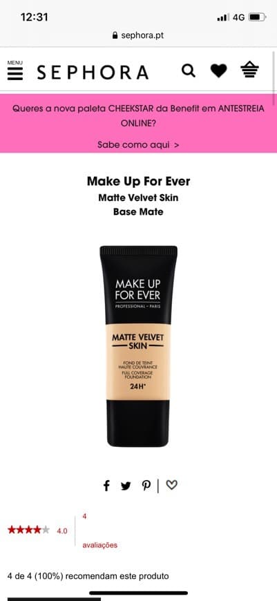 Producto Base MakeupForever 