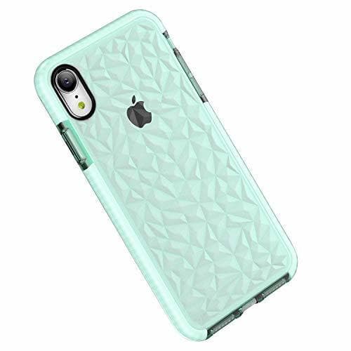 Electrónica Funda iPhone XR, Carcasa Silicona Transparente Protector TPU Airbag Anti-Choque Ultra-Delgado Anti-arañazos