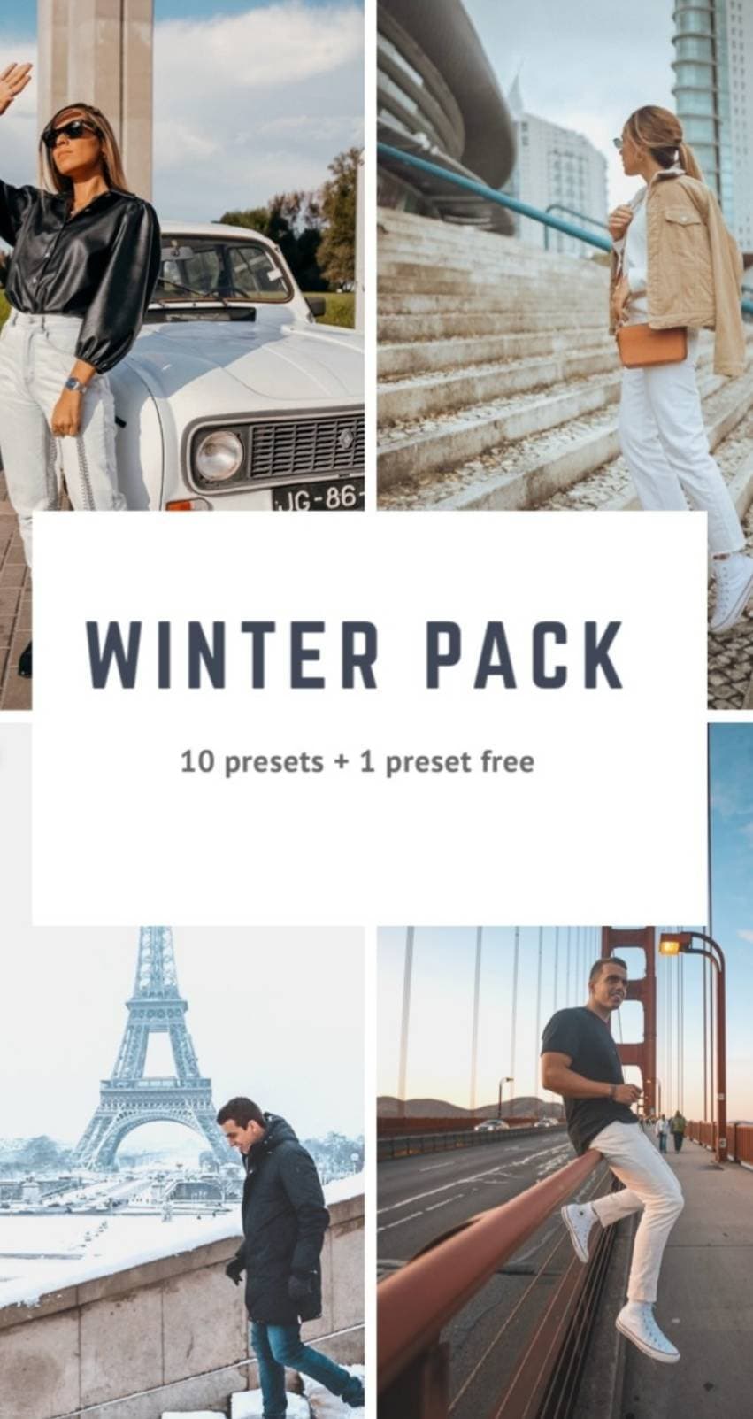 Producto Preset Winter Pack