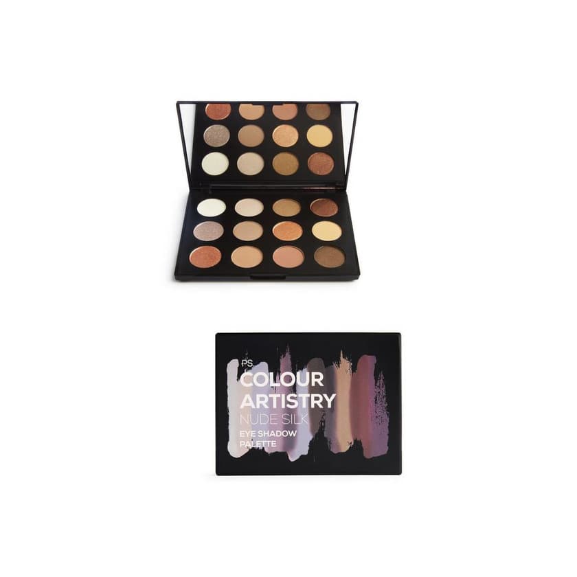 Producto Paleta sombras olhos PS Pro Nude Silk Artistry PRIMARK

