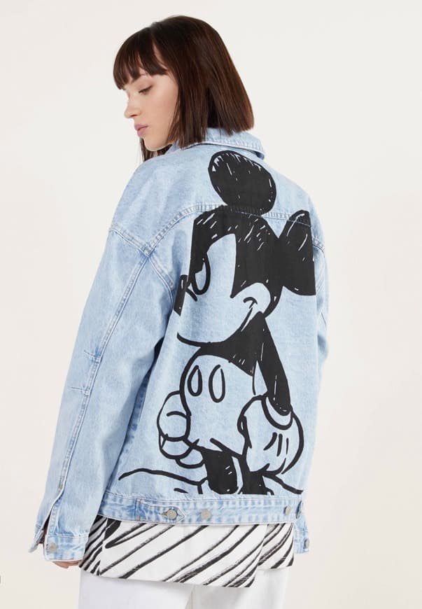 Fashion Casaco de ganga Mickey