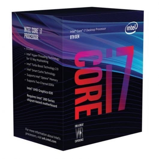 Moda I7 8700k