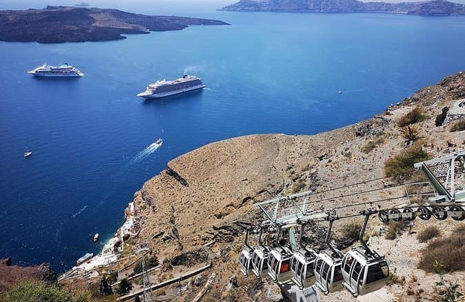 Lugar Santorini Cable Car