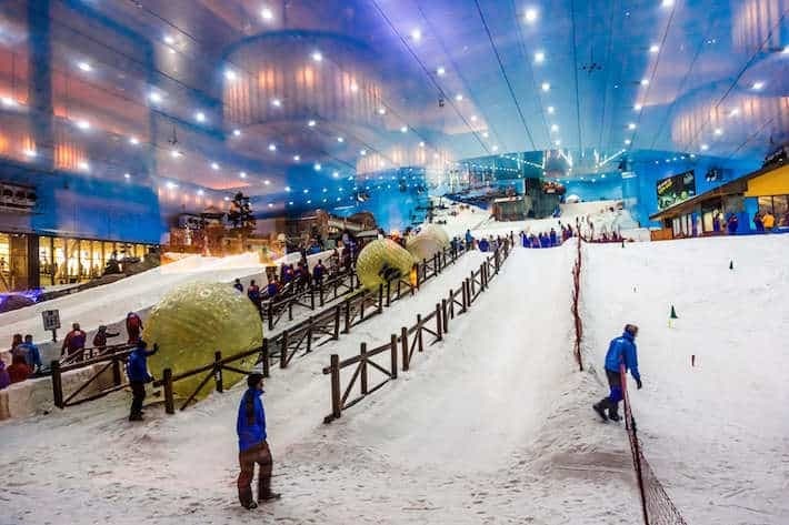 Lugar Ski Dubai