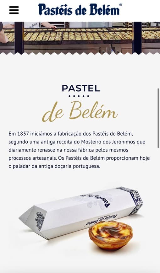 Moda Pastéis de Belém 